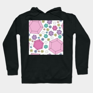 80s pastel gem stones Hoodie